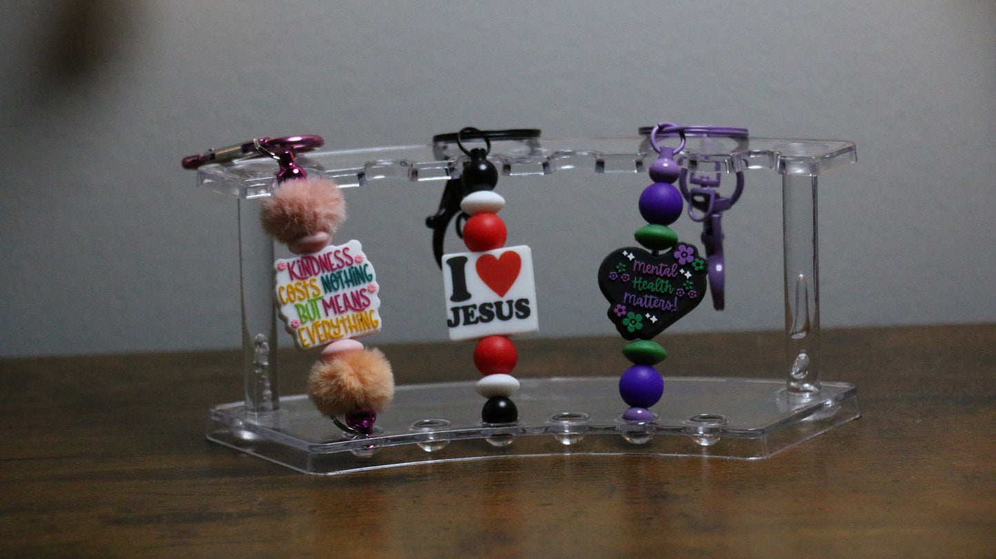Focal Beadable Keychains