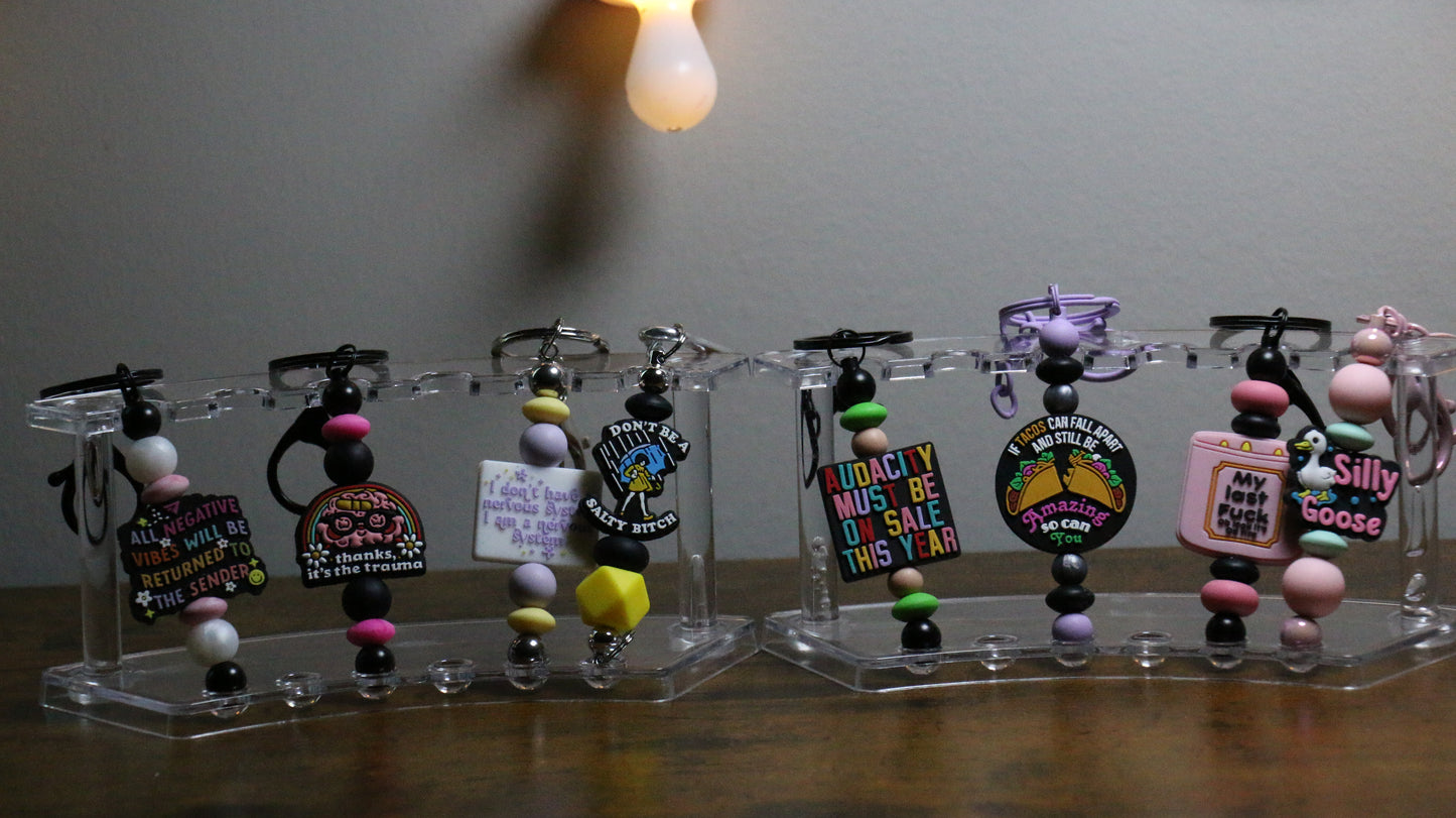 Focal Beadable Keychains