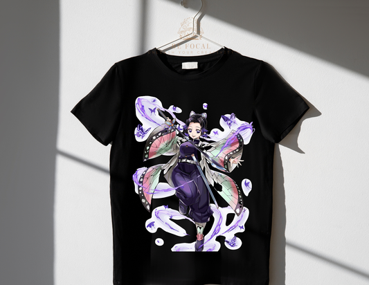 🔥 Pre-Order DS Shinobu Shirt – Butterfly Dance 🔥