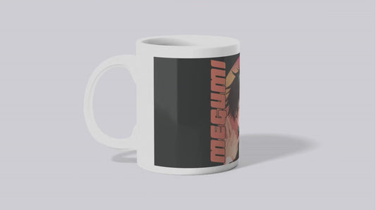 ☕ Custom Megumi Ceramic Mug – Made to Order ☕